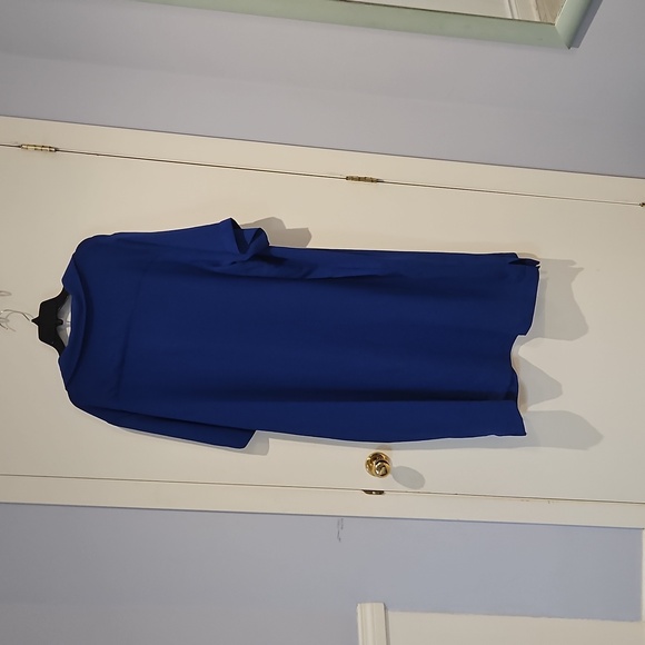 Blue Collared Dress - Picture 2 of 3